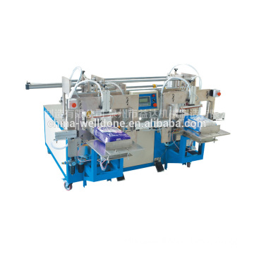 best selling product adult care under pad double head packing machine